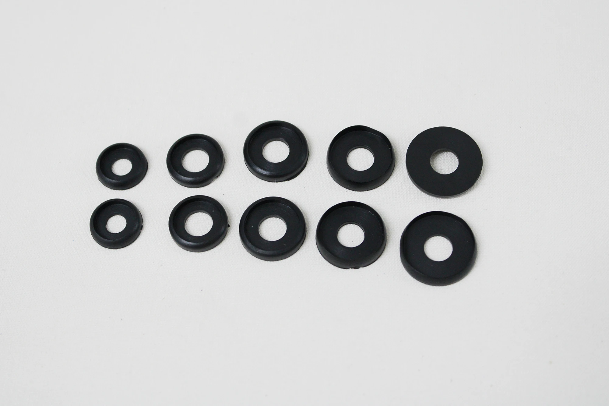

50pcs 10mm 12mm 14mm 16mm 18mm 20mm black round toy eyelid for toy eyes accessories-size option