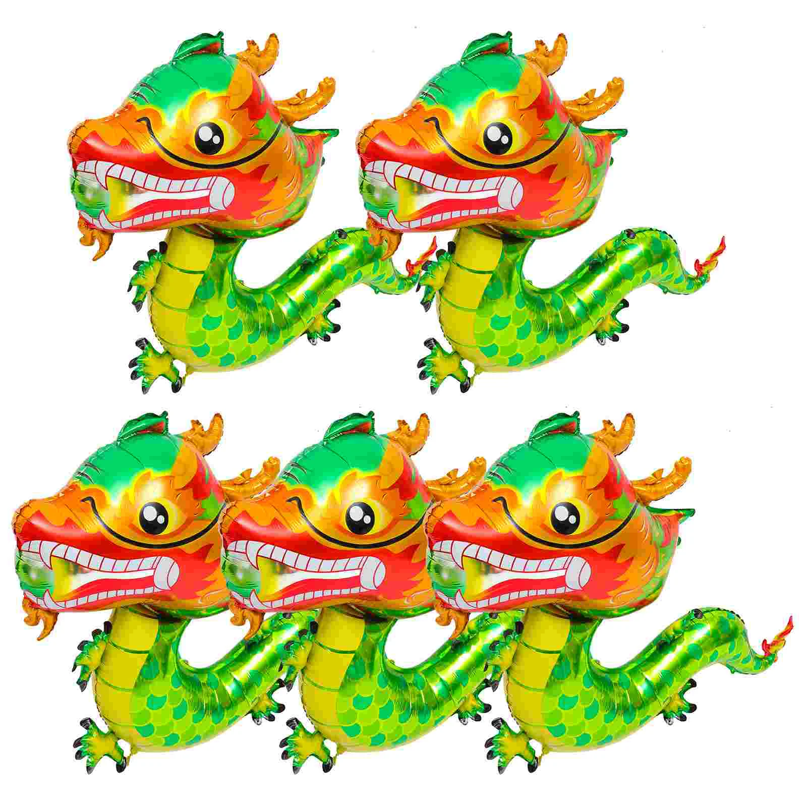 5pcs Chinese Dragon Balloon Decor Spring Festival Layout Balloon New Year Balloon Ornament
5pcs Chinese Dragon Balloon Decor Spring Festival Layout Balloon New Year Balloon Ornament