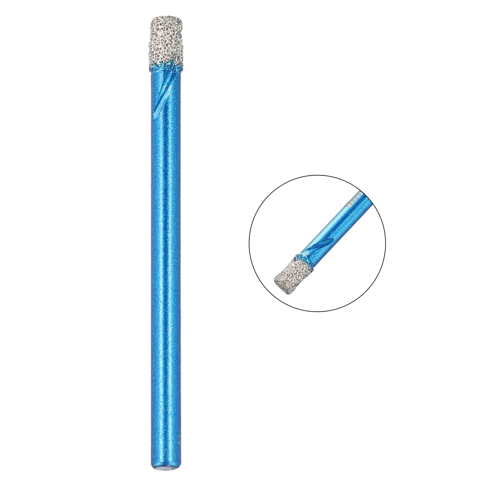 

Ceramics Drill Bit Granite Holesaw Porcelain 5-16mm Blue + Silver Diamond Dry Drill Bit Marble Practical Durable