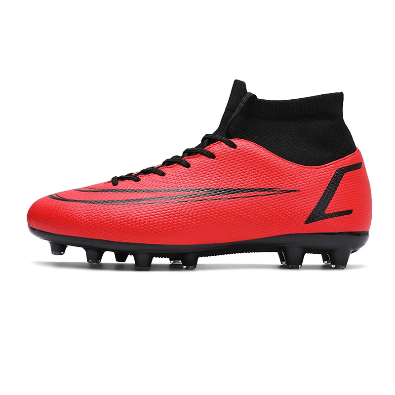 2023 NEW Men Soccer Shoes Adult Kids High Ankle Football Boots Cleats Grass Training Sport Footwear Men‘s Sneakers
2023 NEW Men Soccer Shoes Adult Kids High Ankle Football Boots Cleats Grass Training Sport Footwear Men‘s Sneakers