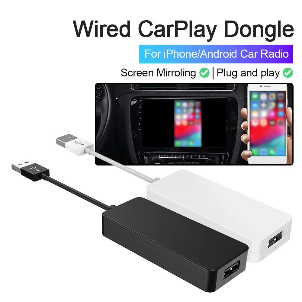 Auto Carplay USB Car Multimedia Player Bluetooth For Apple Android Car Wired Carplay Interconnect System Car Connect Accessories
Auto Carplay USB Car Multimedia Player Bluetooth For Apple Android Car Wired Carplay Interconnect System Car Connect Accessories