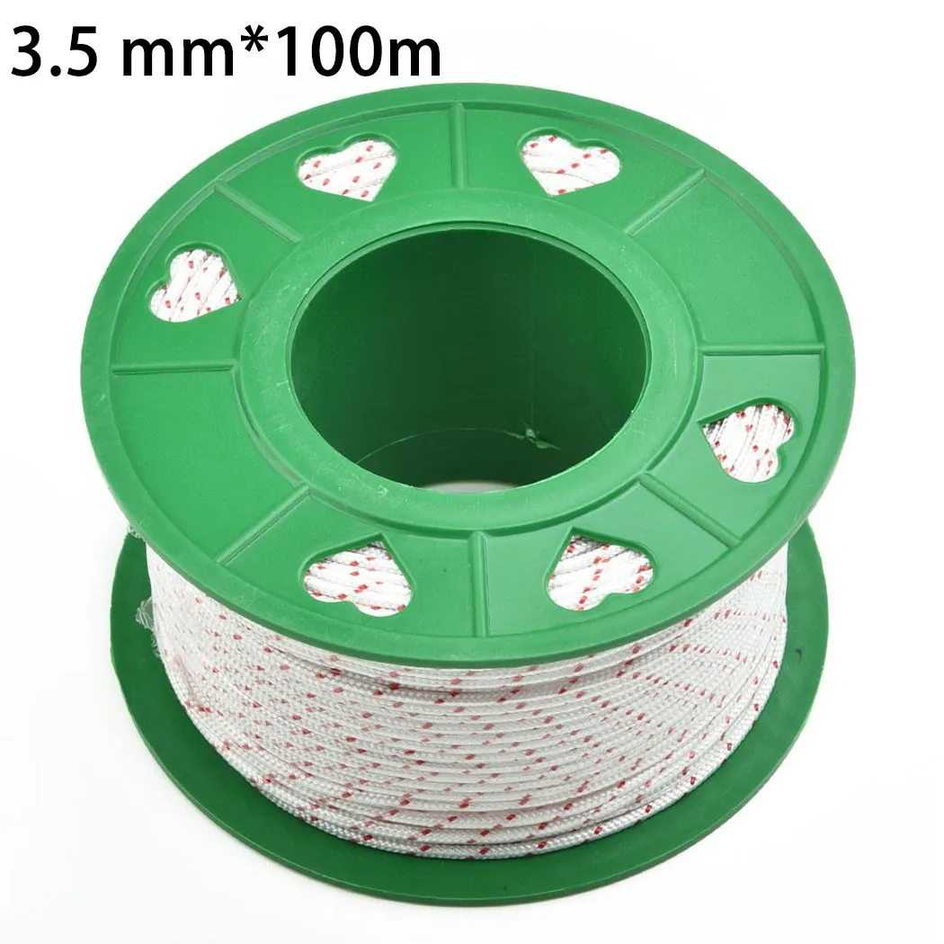 High Quality Hot New Starter Rope 3.5mm 4.0mm Spare parts 100M 3mm Blower Chainsaws For Lawnmowers Hedge Trimmers
High Quality Hot New Starter Rope 3.5mm 4.0mm Spare parts 100M 3mm Blower Chainsaws For Lawnmowers Hedge Trimmers