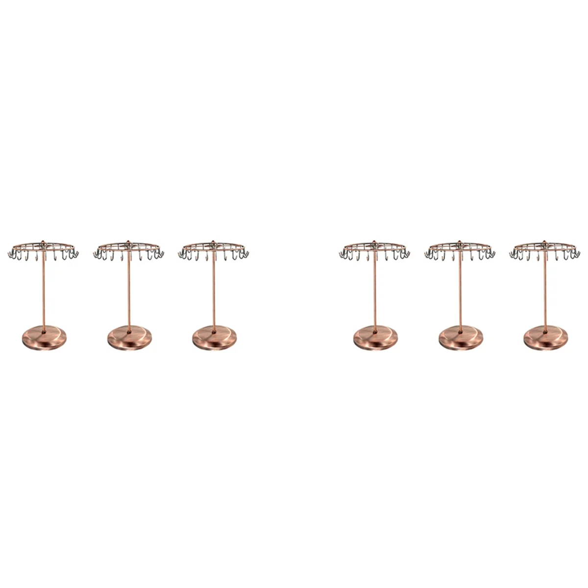 6pcs 13.3 Inch Black Metal Rotating Jewelry Stand Organizer for Necklaces And Bracelets B
6pcs 13.3 Inch Black Metal Rotating Jewelry Stand Organizer for Necklaces And Bracelets B