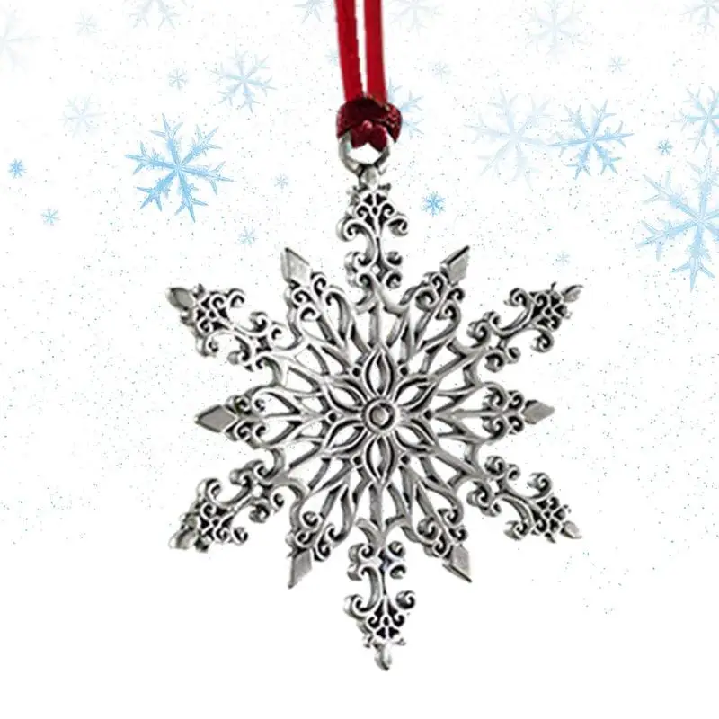 Metal Christmas Tree Pendant | Silver Snowflake Ornaments Alloy Hanging Decor | Christmas Tree Crafts For Window Door
Metal Christmas Tree Pendant | Silver Snowflake Ornaments Alloy Hanging Decor | Christmas Tree Crafts For Window Door