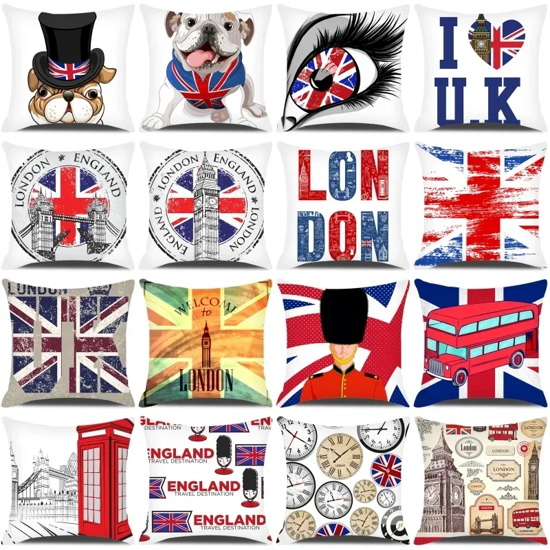 LOVE British Series Printed Cushion Cover Cute Cartoon Guard London Street Scene Pillow Cover Home Seat Decorative Pillowcase
LOVE British Series Printed Cushion Cover Cute Cartoon Guard London Street Scene Pillow Cover Home Seat Decorative Pillowcase