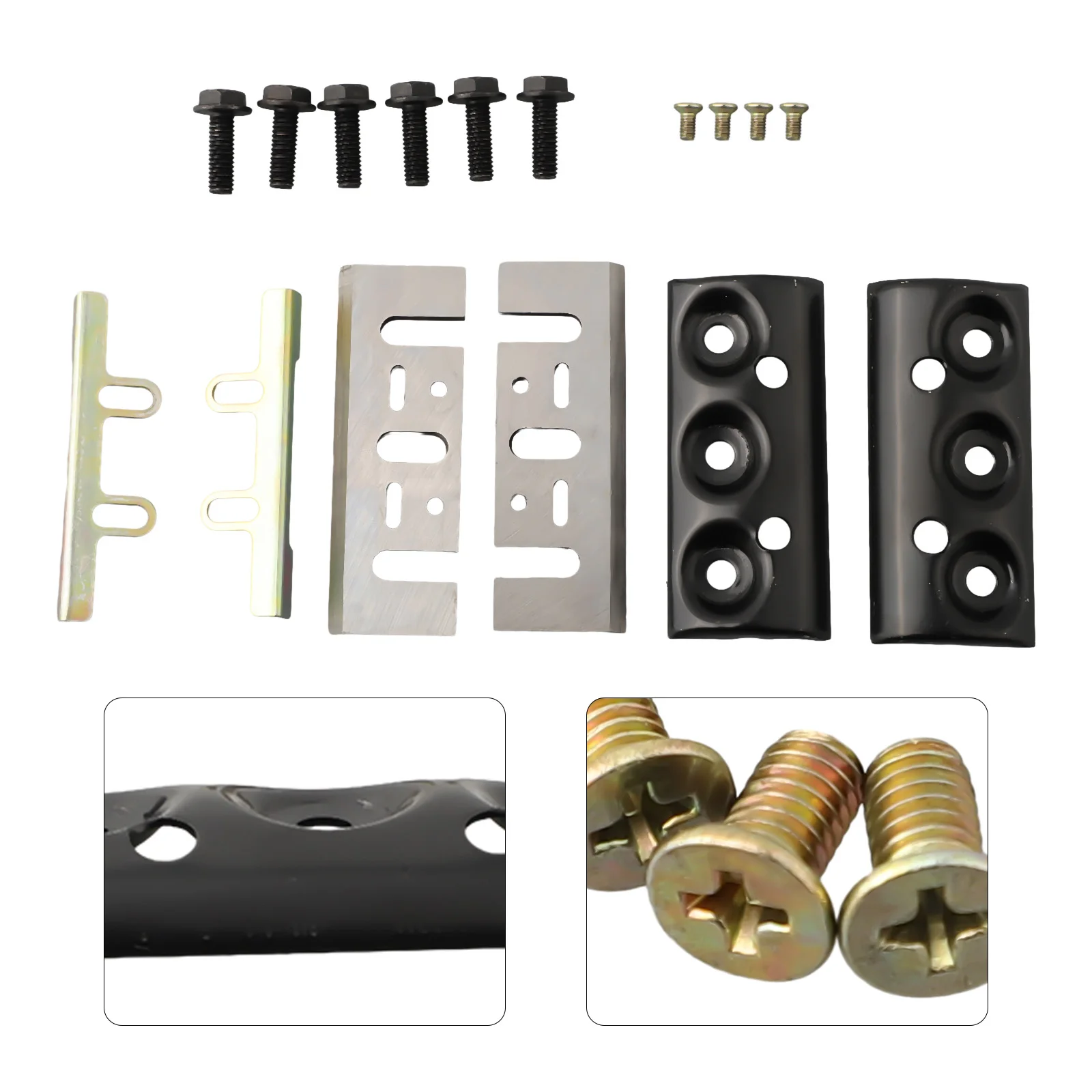 Tableting Planer Blade 16Pcs/Set Binder Clamp Electric Outer Clamp Parts For 1900B Electric Planer Planer Blade Clamp Practical
Tableting Planer Blade 16Pcs/Set Binder Clamp Electric Outer Clamp Parts For 1900B Electric Planer Planer Blade Clamp Practical