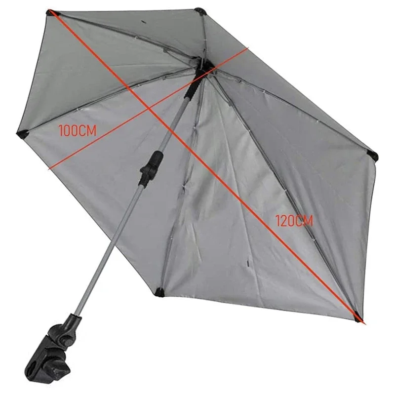 

Umbrella,360-degree With Umbrella Chair Patio Beach Swivel Clamp,great , For Universal Adjustable