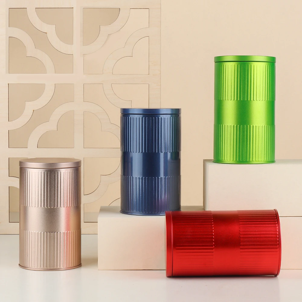 Cylindrical Tea Storage Containers Tea Tins Coffee Tins Food Storage Container for Tea Coffee Herb Candy Chocolate Sugar Spices
Cylindrical Tea Storage Containers Tea Tins Coffee Tins Food Storage Container for Tea Coffee Herb Candy Chocolate Sugar Spices