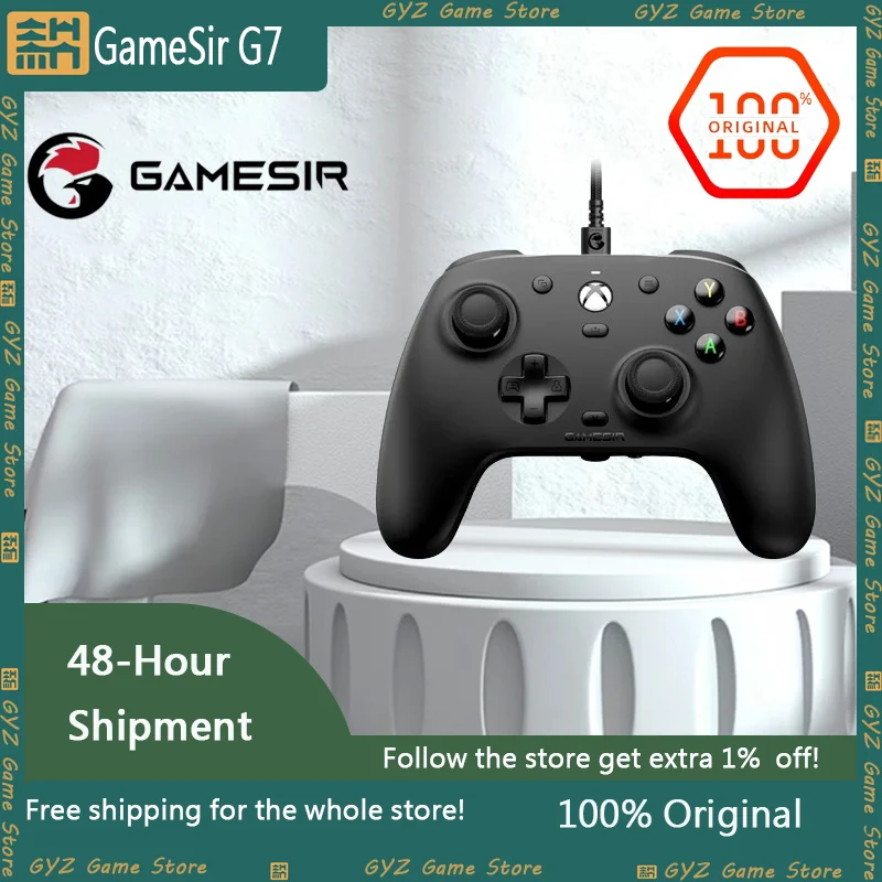 

GameSir G7 Xbox Microsoft Licensed Wired Game Controller ALPS Hall Effect Stick for Xbox S-Series Xbox X-Series Xbox One Console