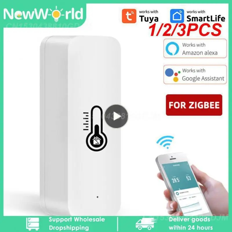 1/2/3PCS Tuya Temperature Humidity Sensor Indoor Hygrometer Thermometer Detector Smart Life Remote Control with Alexa
1/2/3PCS Tuya Temperature Humidity Sensor Indoor Hygrometer Thermometer Detector Smart Life Remote Control with Alexa