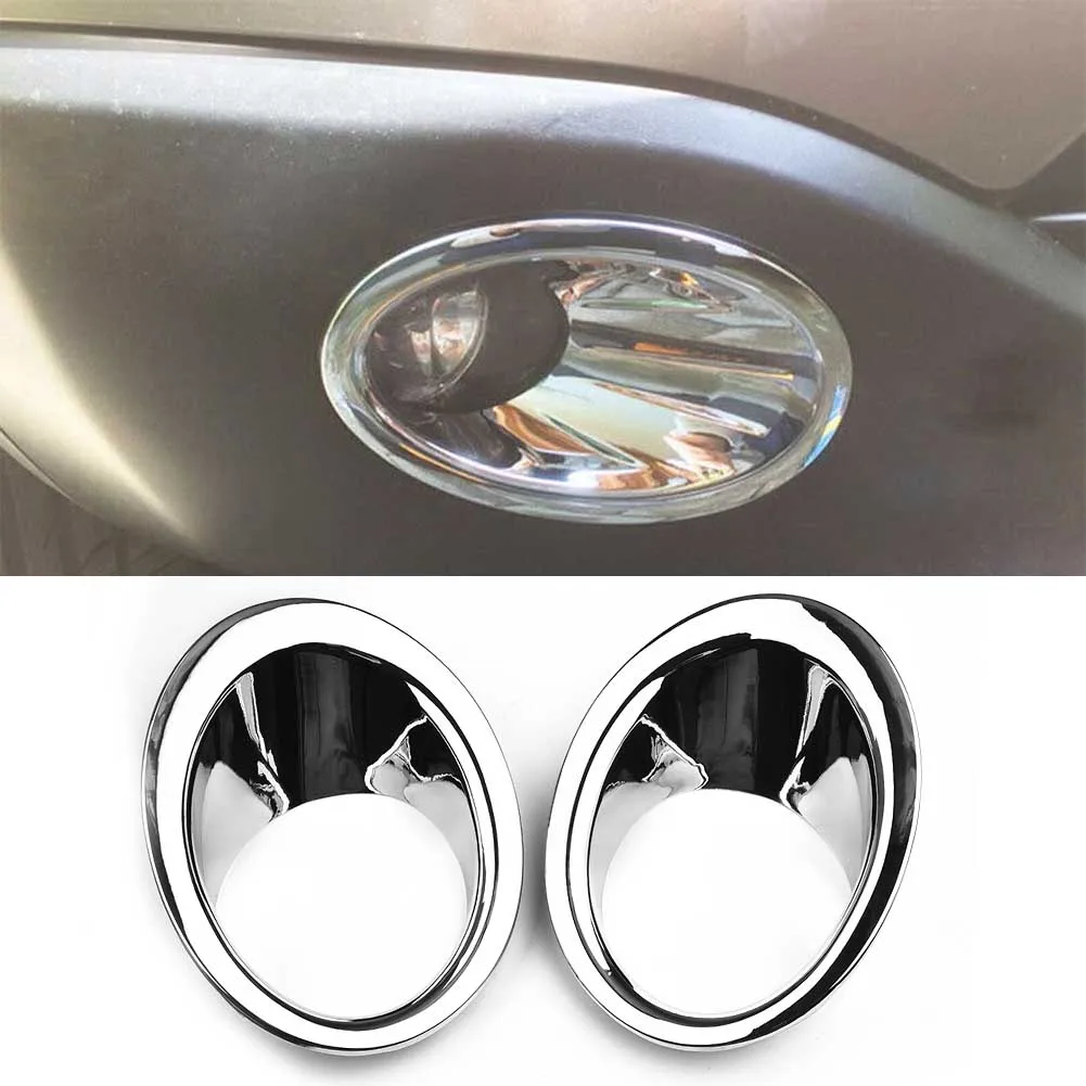 2PCS Front Fog Light Cover For Nissan Qashqai NJ10 (+2) 2010 - 2013 Chrome Trim Exterior Car Accessories High Quality
2PCS Front Fog Light Cover For Nissan Qashqai NJ10 (+2) 2010 - 2013 Chrome Trim Exterior Car Accessories High Quality