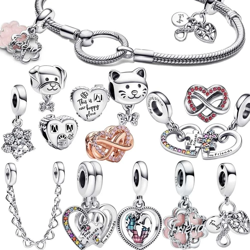 Fall 2022 New 925 Sterling Silver Detachable Love Earth Clover Pendant Charm Fit Original Bracelet Women Jewelry DIY 
Fall 2022 New 925 Sterling Silver Detachable Love Earth Clover Pendant Charm Fit Original Bracelet Women Jewelry DIY