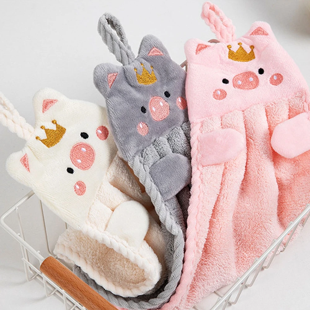 for Baby Bath Hanging Absorbent Quick-drying Plush Fabric Children Hand Dry Towel Cartoon Hand Towel Microfiber
for Baby Bath Hanging Absorbent Quick-drying Plush Fabric Children Hand Dry Towel Cartoon Hand Towel Microfiber