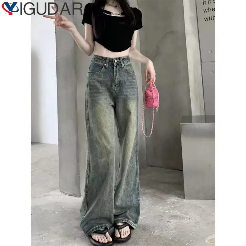 Y2k Vintage Streetwear Baggy Boyfriend Jeans For Women Loose Wide Leg Pants Korean Fashion Vintage Denim Mom Y2k Jeans Women
Y2k Vintage Streetwear Baggy Boyfriend Jeans For Women Loose Wide Leg Pants Korean Fashion Vintage Denim Mom Y2k Jeans Women