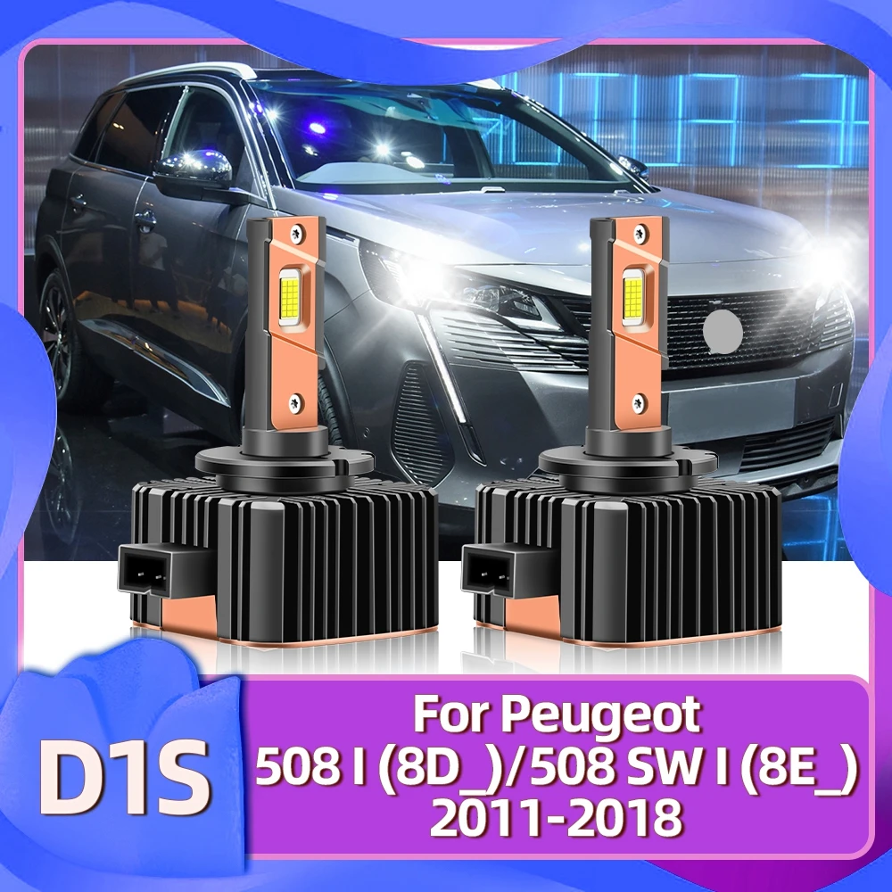 

Roadsun LED D1S Headlights 35000LM Bright For Peugeot 508 I (8D_) / 508 SW I (8E_) Year 2011 2012 2013 2014 2015 2016 2017 2018