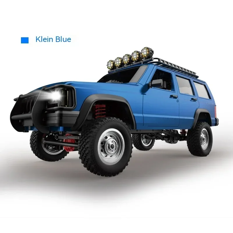 

New Remote Control Car Mn78 Full Scale Climbing Off-Road Vehicle 1:12 Klein Blue Rc Modified Metal Drive Shaft Model Toy Gift