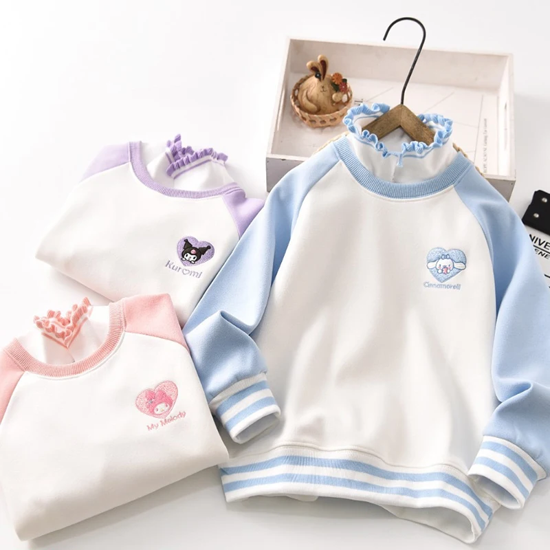 Cinnamoroll Sanrio Kuromi Anime Kawaii Autumn Children's Casual Hoodie Cute Cartoon My Melody Long Sleeve Clothes Kids Toys
Cinnamoroll Sanrio Kuromi Anime Kawaii Autumn Children's Casual Hoodie Cute Cartoon My Melody Long Sleeve Clothes Kids Toys