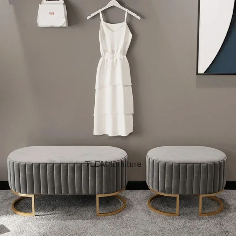 Nordic Hallway Porch Leisure Ottomans Bench Minimalist Apartment Shoe Changing Stools Balcony Cafe Viila Casual Vanity Stool L
Nordic Hallway Porch Leisure Ottomans Bench Minimalist Apartment Shoe Changing Stools Balcony Cafe Viila Casual Vanity Stool L