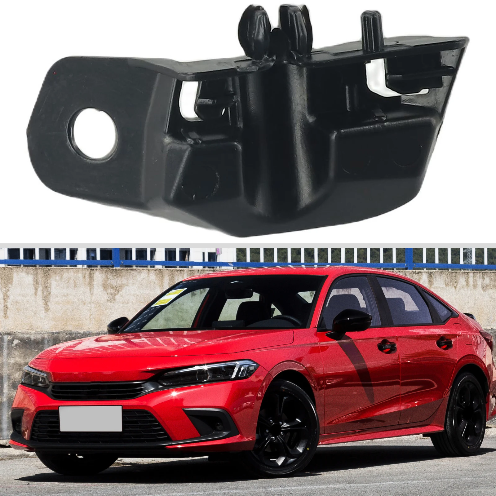 Car Left Side Front Grille Decorative Frame Gasket 71237-T24-T01 Replacement For Honda Civic 2022-2023 Grille Decorative Frame
Car Left Side Front Grille Decorative Frame Gasket 71237-T24-T01 Replacement For Honda Civic 2022-2023 Grille Decorative Frame