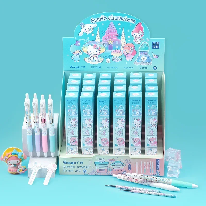 Sanrio Kawaii Anime Cartoon series Ocean series gel pen cartoon cute blind box pen 0.5 black signature pen student stationery
Sanrio Kawaii Anime Cartoon series Ocean series gel pen cartoon cute blind box pen 0.5 black signature pen student stationery