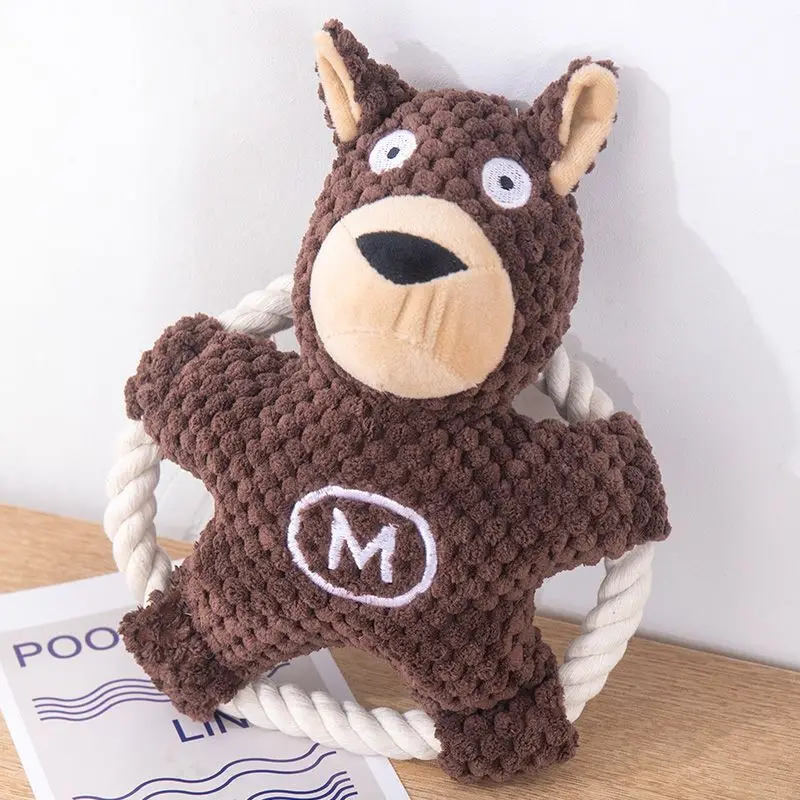 Игрушки для собак, Тедди устойчивый к укусам и звуку, снимает скуку; Золотые волосы облегчают зубы моляра; Щенок, корги, чай, собака
Игрушки для собак, Тедди устойчивый к укусам и звуку, снимает скуку; Золотые волосы облегчают зубы моляра; Щенок, корги, чай, собака