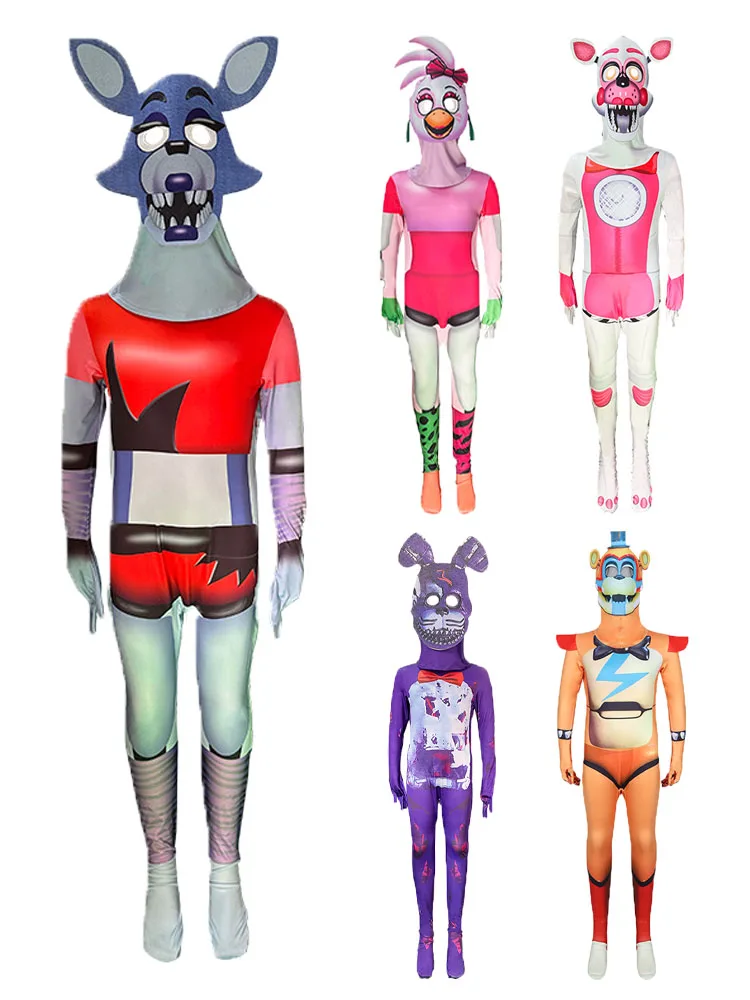 Halloween costumes for men and women Glamrock Freddy holiday party teddy bear children's cosplay party styling
Halloween costumes for men and women Glamrock Freddy holiday party teddy bear children's cosplay party styling