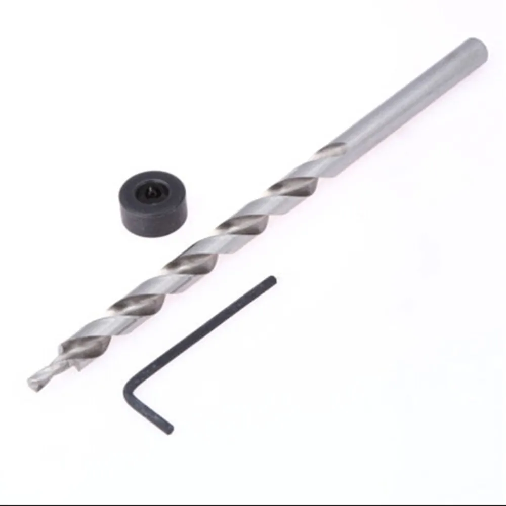 1/4 Hex Step Drill Bit 3/8 (9.5mm) ForKreg Jig Manual Pocket Pilot Hole Oblique Hole Locator Drill Bits Power Tools
1/4 Hex Step Drill Bit 3/8 (9.5mm) ForKreg Jig Manual Pocket Pilot Hole Oblique Hole Locator Drill Bits Power Tools
