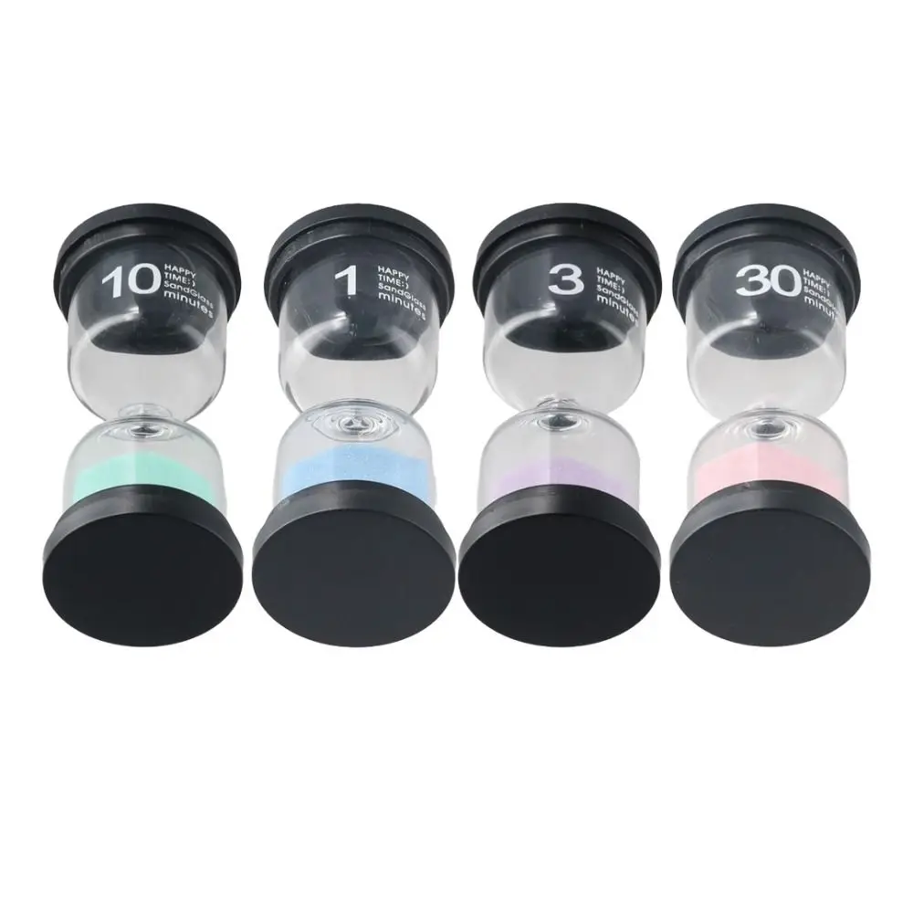 4pcs Acrylic Sand Timer Multi-functional Unbreakable 1min 3mins 10mins 30mins Hourglass Colorful Sand Clock Timers Kids
4pcs Acrylic Sand Timer Multi-functional Unbreakable 1min 3mins 10mins 30mins Hourglass Colorful Sand Clock Timers Kids