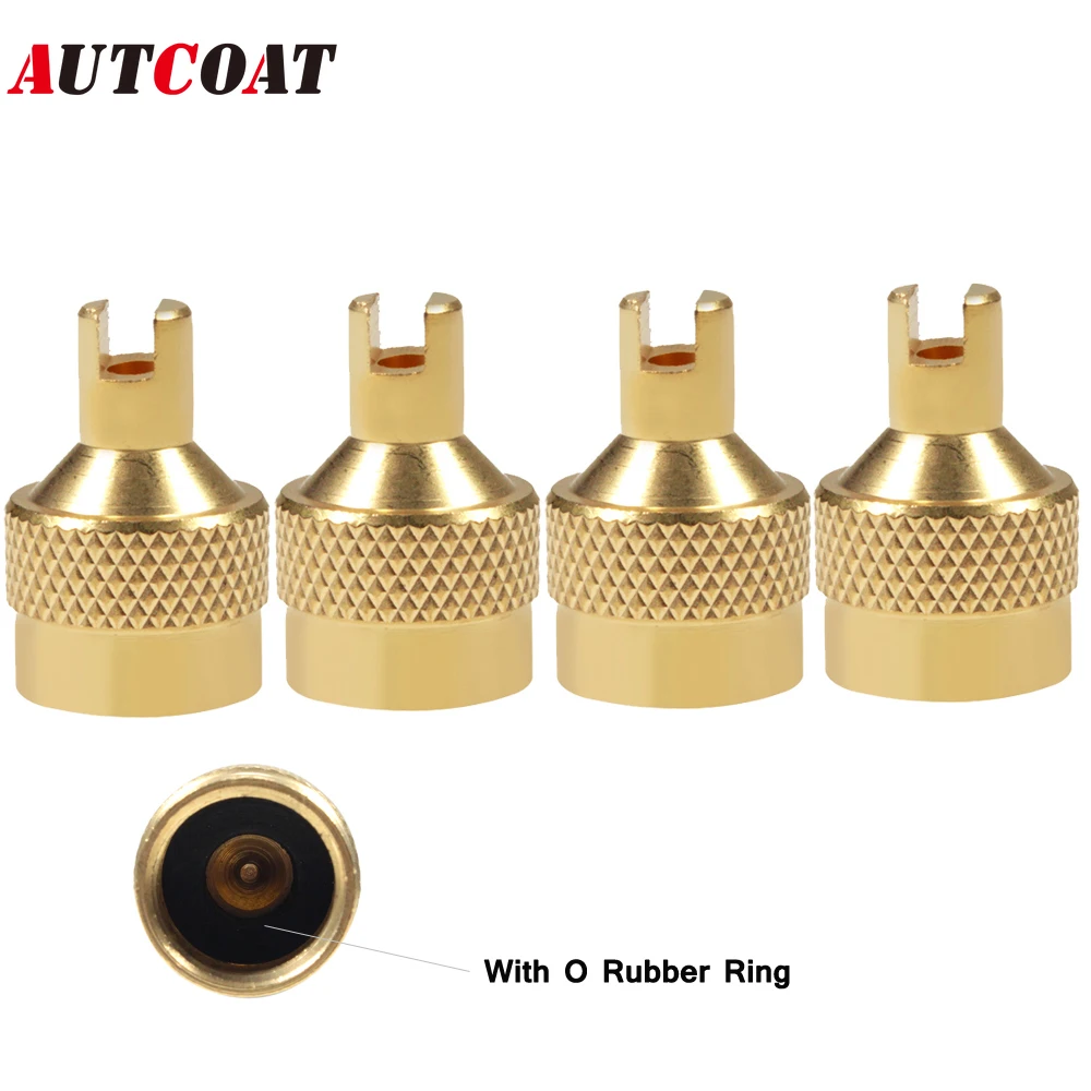 AUTCOAT 4Pcs/Set Metal Slotted Slot Valve Cap with Valve Core Remover,Tire Valve Air Dust Cover Stem Cap
AUTCOAT 4Pcs/Set Metal Slotted Slot Valve Cap with Valve Core Remover,Tire Valve Air Dust Cover Stem Cap