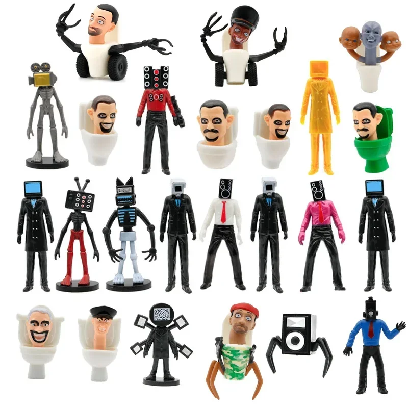 New Skibidi Toilet Toilet Man, Camera Man, Monitor Man, Battle Game, Animation Handheld Office, Peripheral Toys and Ornaments
New Skibidi Toilet Toilet Man, Camera Man, Monitor Man, Battle Game, Animation Handheld Office, Peripheral Toys and Ornaments