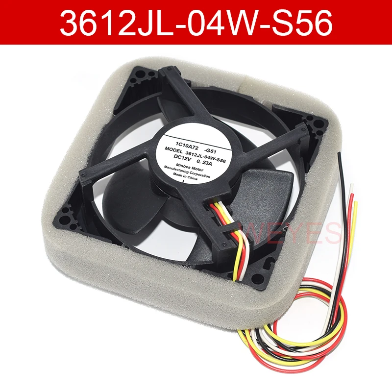 Genuine new for NMB 3612JL-04W-S56 DC12V 0.23A 4 wires Axial Fan Equipment Fan 92mm Cooling Fan Processor Cooler Heatsink Fan
Genuine new for NMB 3612JL-04W-S56 DC12V 0.23A 4 wires Axial Fan Equipment Fan 92mm Cooling Fan Processor Cooler Heatsink Fan