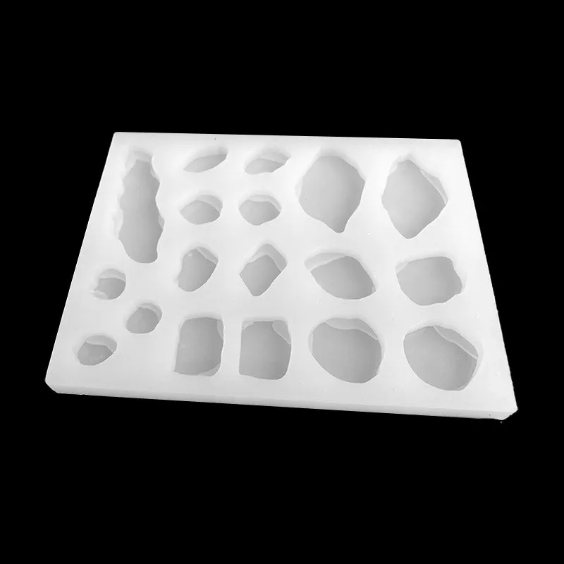 

Polygonal Gemstone Shape Silicone Mold Fondant Cake Chocolate Dessert Pastry Cookies Decorate Kitchen Baking Accessories Tools