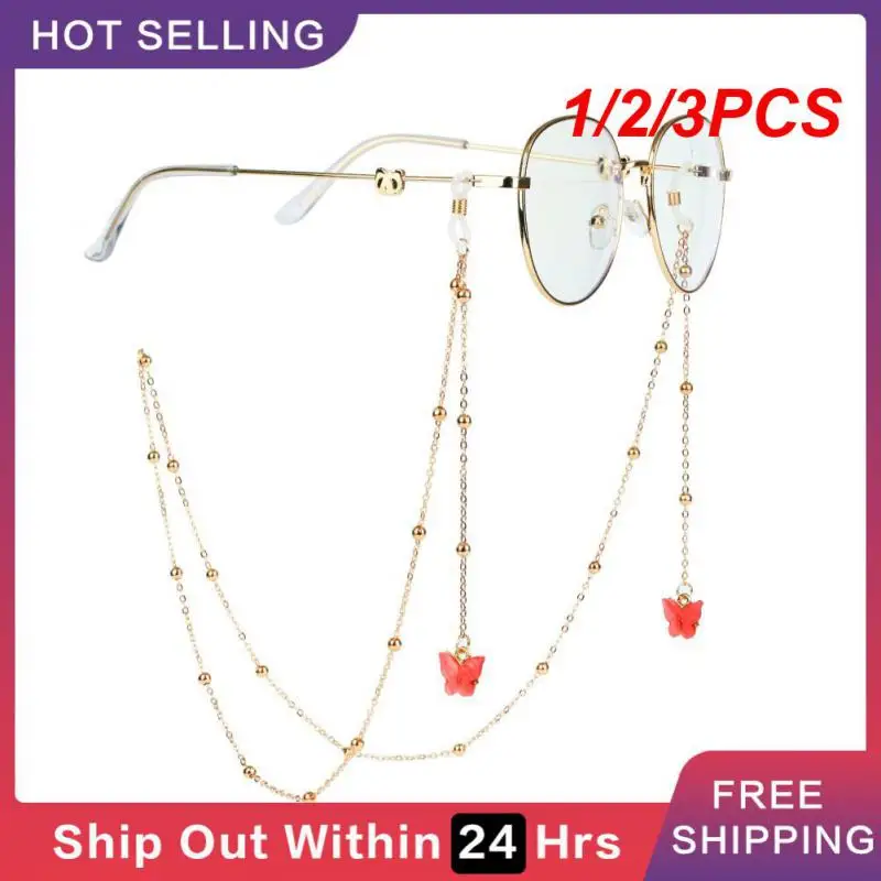1/2/3PCS Eyeglass Chain Versatile High-quality Colorful Beaded Sunglasses Chain Sunglasses Beaded Eyeglass Chain
1/2/3PCS Eyeglass Chain Versatile High-quality Colorful Beaded Sunglasses Chain Sunglasses Beaded Eyeglass Chain