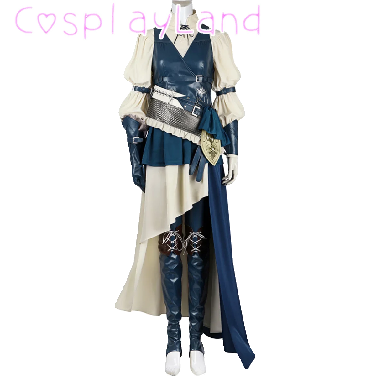 

Jill Warrick Cosplay Costume Adult Women Pants Dress Set FF16 Outfits Halloween Carnival Outfit Comic Con Cos Roleplay Suit