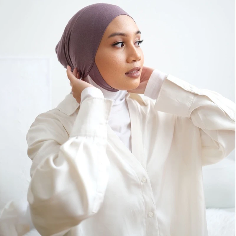 Non Slip Cotton Jersey Inner Hijab With Chin Wrap Women Muslim Bonnet Free Size
Non Slip Cotton Jersey Inner Hijab With Chin Wrap Women Muslim Bonnet Free Size