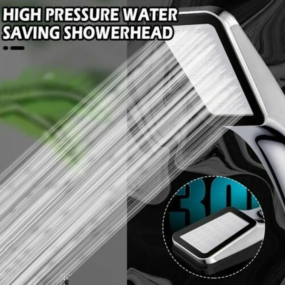 High Pressure Shower Head 300 Holes Handset Heads Bath Saving Water Shower Head Bathroom Fixture Faucet Replacement Part
High Pressure Shower Head 300 Holes Handset Heads Bath Saving Water Shower Head Bathroom Fixture Faucet Replacement Part