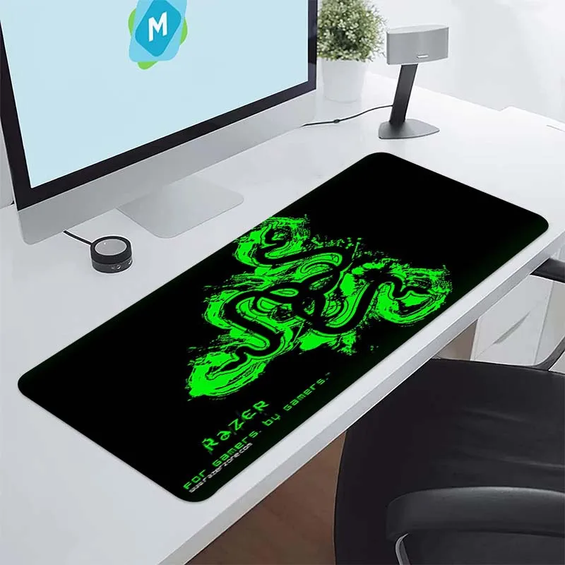 

Razer Xxl Mouse Pad 900x400 Gamer Keyboard Office Accessories for Desk Mat Mousepad Gaming Mats Large Mause Carpet Computer Rug