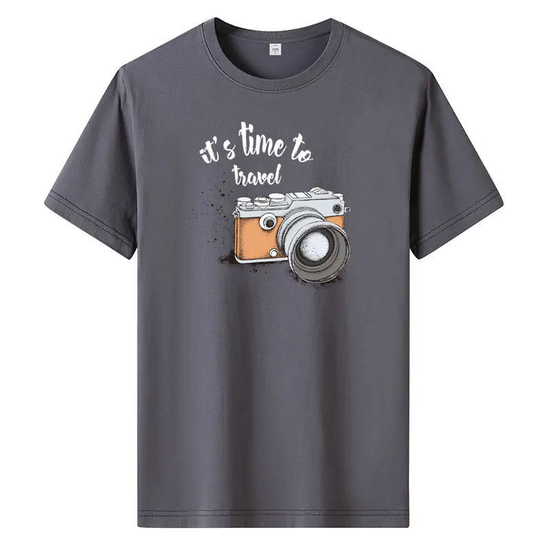 Camera Graphic Men's T-shirt Summer Cotton Daily Comfortable Clothes Short Sleeve Handsome Casual Men Tshirt Male Tee Shirts
Camera Graphic Men's T-shirt Summer Cotton Daily Comfortable Clothes Short Sleeve Handsome Casual Men Tshirt Male Tee Shirts