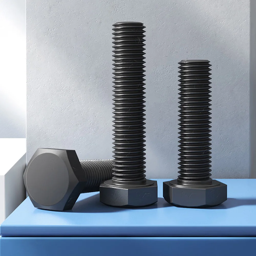 Grade 12.9 Full Thread External Hexagon Screw Bolts M4 M5 M6 M8 M10 M12 Black Alloy Steel Outer Hex Head Bolt
Grade 12.9 Full Thread External Hexagon Screw Bolts M4 M5 M6 M8 M10 M12 Black Alloy Steel Outer Hex Head Bolt