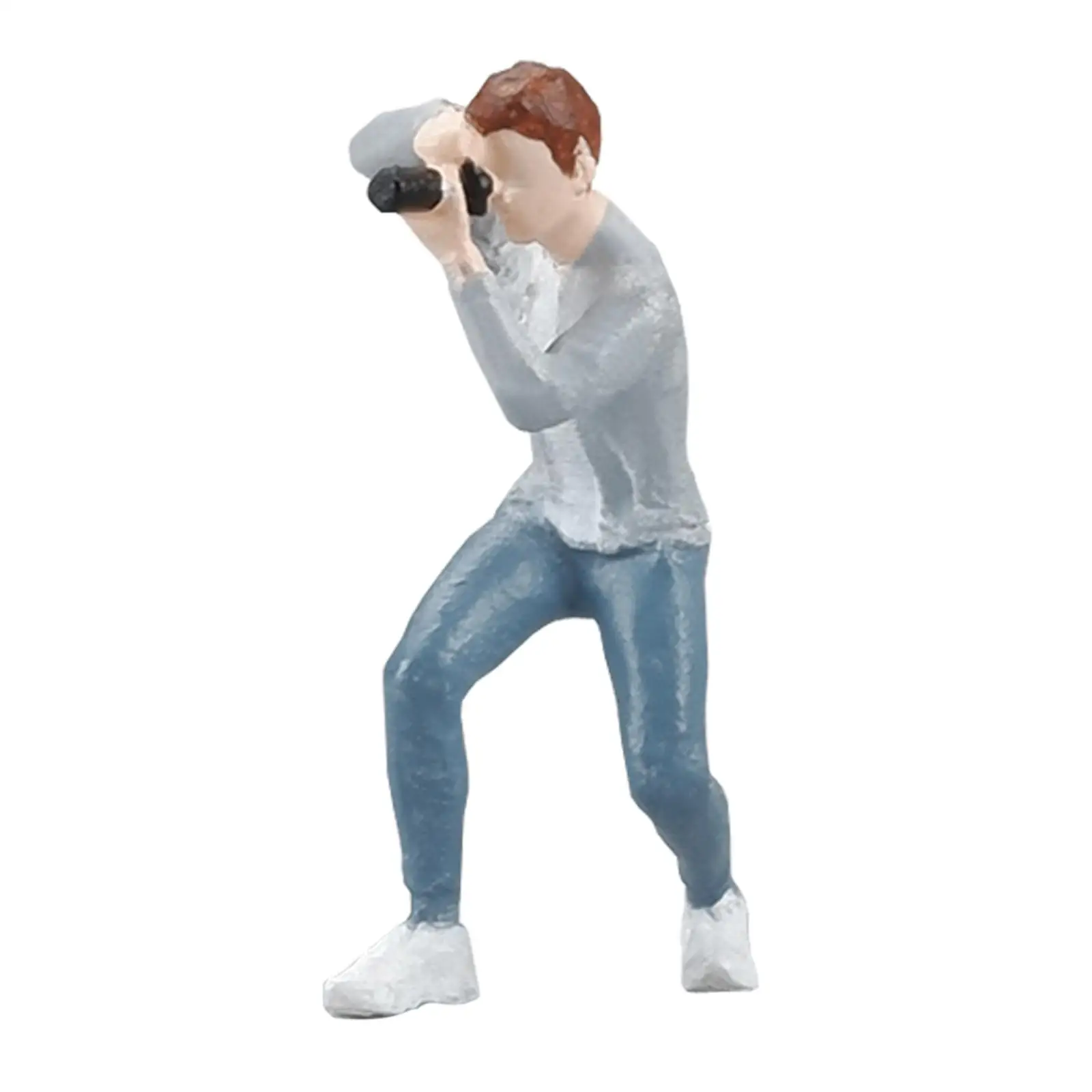 1/64 Miniature Figure Painted Photographer for Model Train Dollhouse Accessories Architecture Model Photo Props DIY Projects
1/64 Miniature Figure Painted Photographer for Model Train Dollhouse Accessories Architecture Model Photo Props DIY Projects