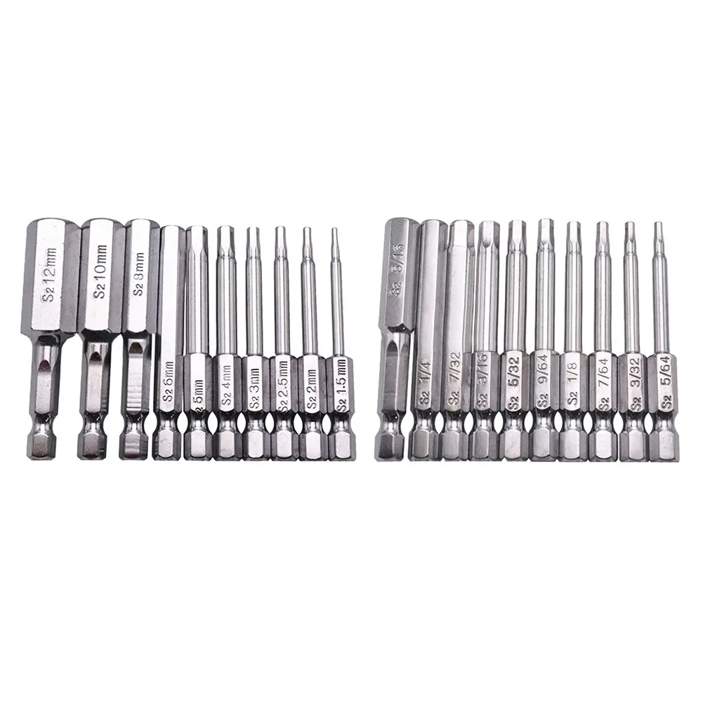 Hexagon Screwdriver Screwdriver Bits 20PCS For Electric Drills High Precision Kit Reliable Replacement Durable
Hexagon Screwdriver Screwdriver Bits 20PCS For Electric Drills High Precision Kit Reliable Replacement Durable