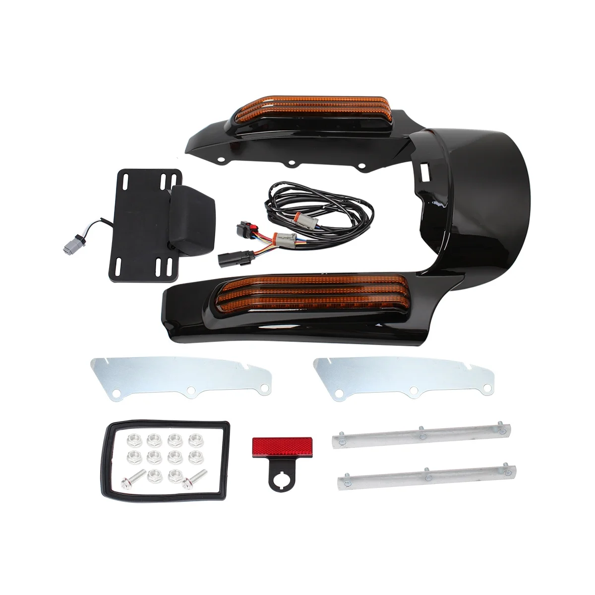 Motorcycle Rear Fascia LED Running Brake Turn Light for Touring Road King FLHR Street Glide FLHX 14-20 Yellow
Motorcycle Rear Fascia LED Running Brake Turn Light for Touring Road King FLHR Street Glide FLHX 14-20 Yellow