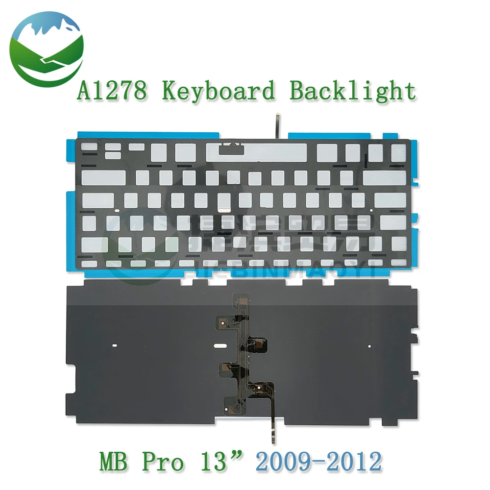 

New Laptop A1278 EU US UK Keyboard backlight For Apple Macbook Pro 13" Keyboard Back Light 2009 2010 2011 2012 Year