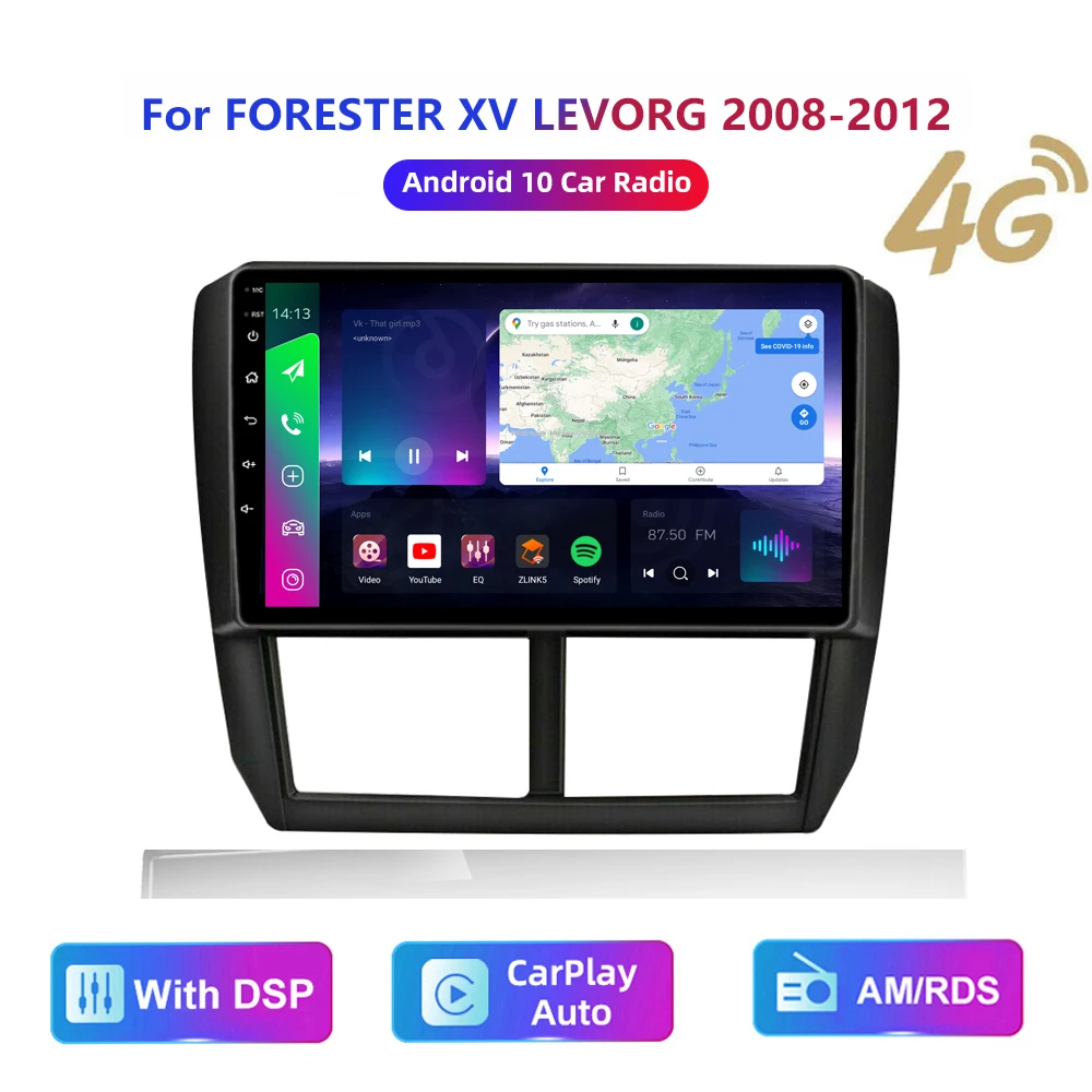 HD multimedia 9inch car stereo radio android GPS wireless carplay/auto 4G AM/RDS/DSP for Subaru Forester 2008-12
HD multimedia 9inch car stereo radio android GPS wireless carplay/auto 4G AM/RDS/DSP for Subaru Forester 2008-12