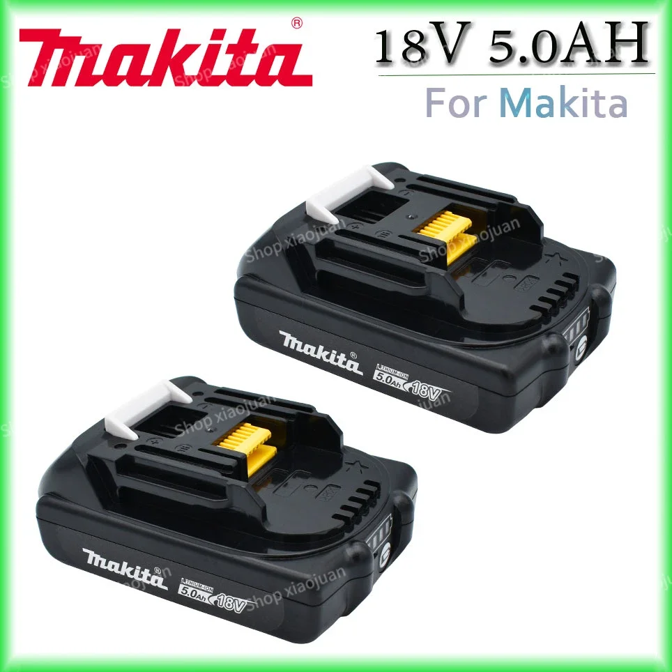 

18V 5.0Ah Makita Original Rechargeable Li-Ion Battery For BL1830 BL1815 BL1860 BL1840 194205-3 Replacement Power Tools Battery