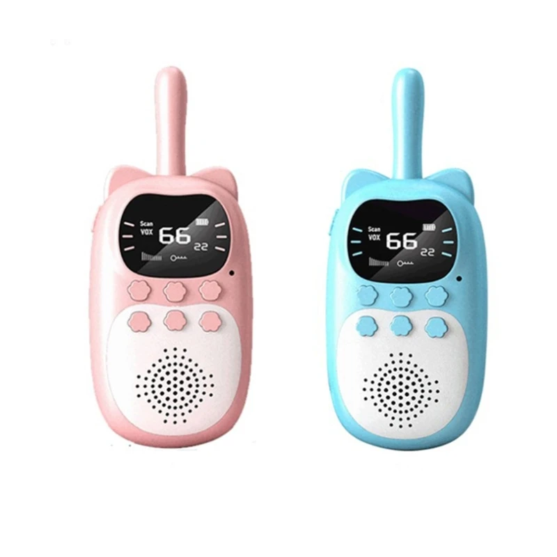2pcs Children Walkie Talkie Kids Handheld-Transceiver 3KM Range-Radio-Interphone
2pcs Children Walkie Talkie Kids Handheld-Transceiver 3KM Range-Radio-Interphone