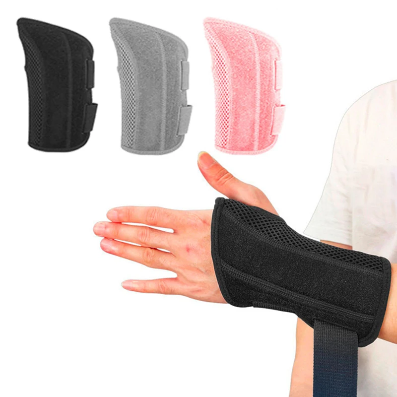 Carpal Tunnel Wrist Support Brace with 2 Splints Wristband Hand Wrist Strap Wrap Band Protector Artritis Pain Relief Crossfit
Carpal Tunnel Wrist Support Brace with 2 Splints Wristband Hand Wrist Strap Wrap Band Protector Artritis Pain Relief Crossfit