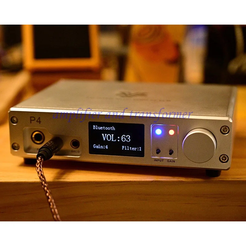 Professional USB bluetooth coaxial decoding headphone amplifier all-in-one machine DSD512 balance 4.4 9039PRO
Professional USB bluetooth coaxial decoding headphone amplifier all-in-one machine DSD512 balance 4.4 9039PRO