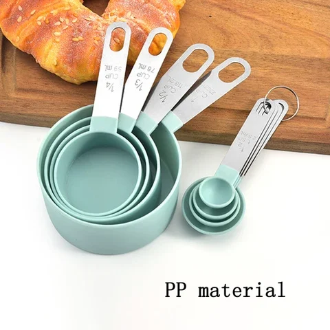 

8pcs Multi Purpose Measuring Spoon with Stainless Steel Handle Measuring Tools for Coffee Seasoning Kitchen Gadgets