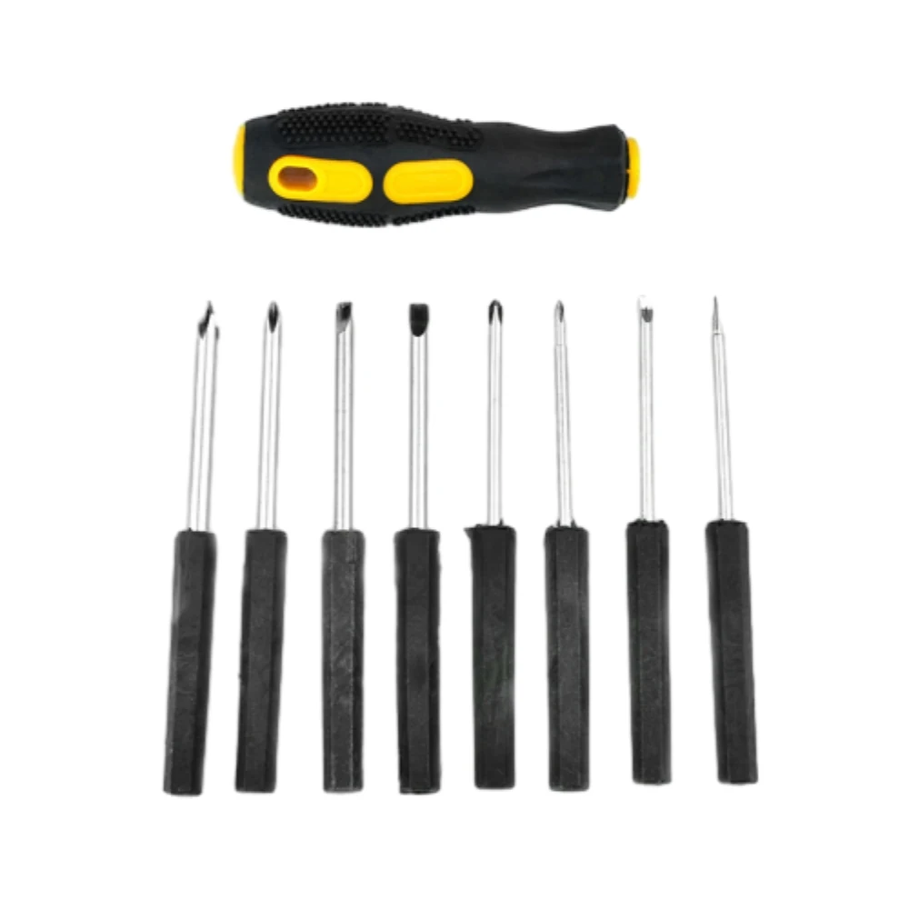 8 In 1 Multifunctional Screwdriver Set Screw Driver Bits Screwdriver Bit Kit Cross Knife Screwdriver Bit Kit Home Repair Tools
8 In 1 Multifunctional Screwdriver Set Screw Driver Bits Screwdriver Bit Kit Cross Knife Screwdriver Bit Kit Home Repair Tools